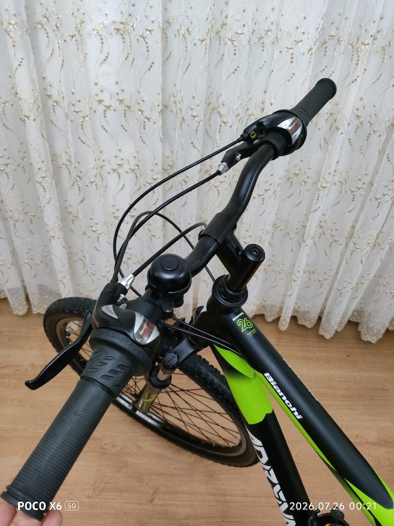 Tertemiz, komple bakımlı 26 jant Bianchi Adrenalin dağ bisikleti - 10