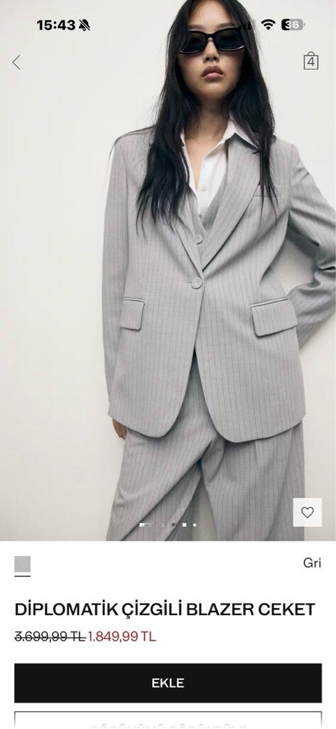 blazer ceket pantolon takım - 2
