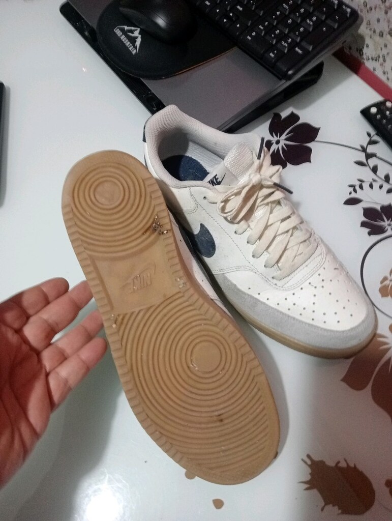 Nike 44 numara hatasız deri orjinal Spor ayakkabı - 5