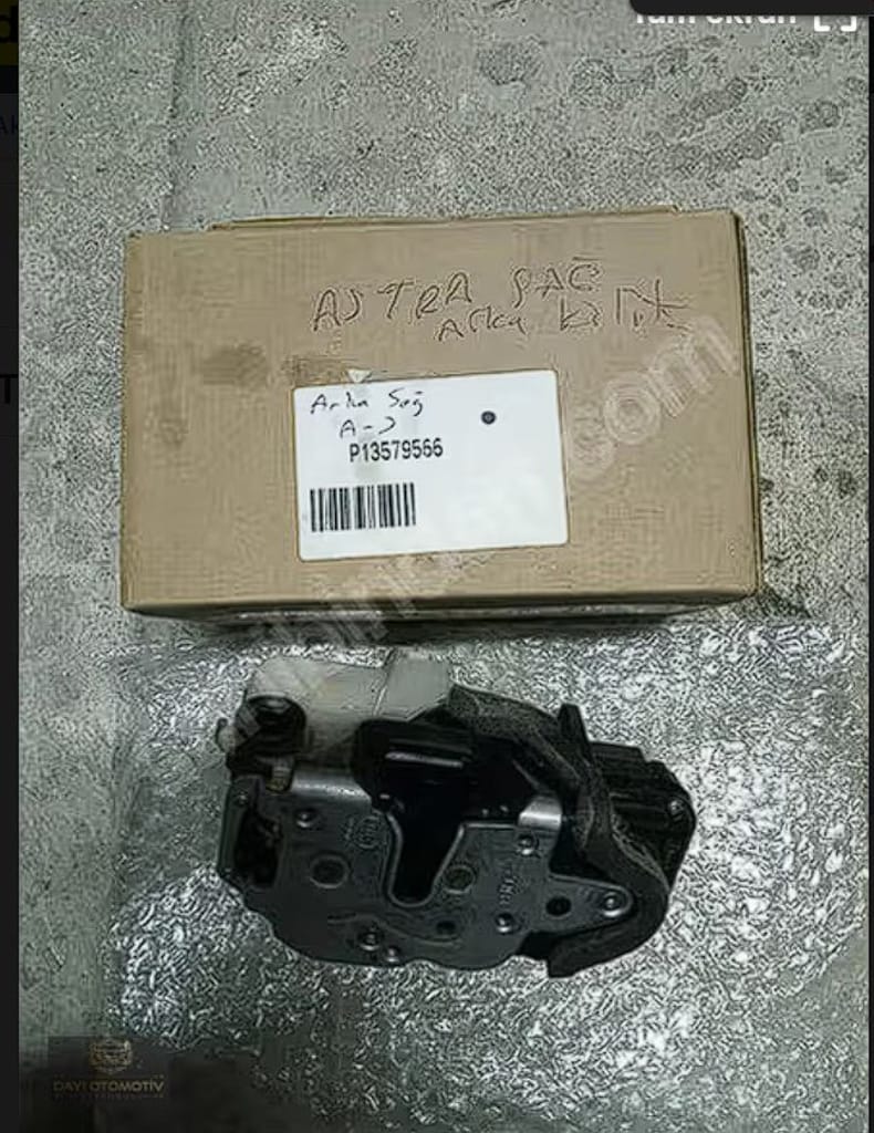 OPEL ASTRA J SAĞ ARKA KAPI KİLİDİ