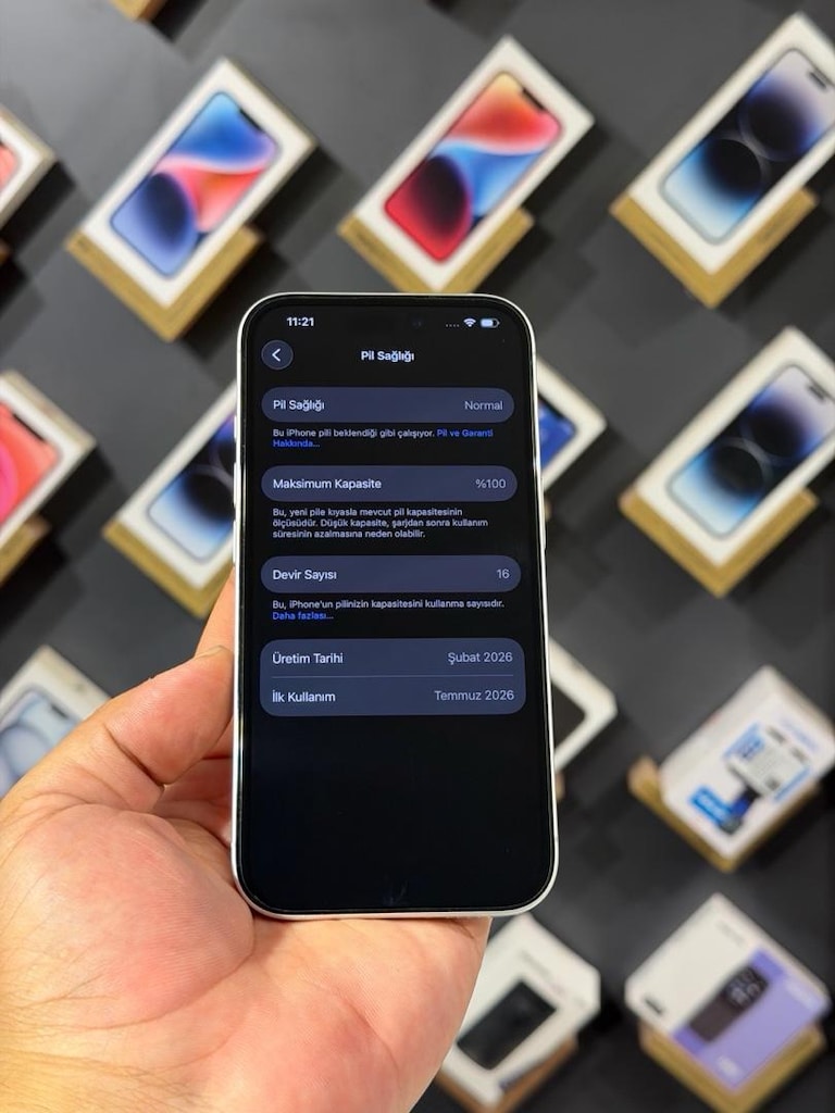 İPHONE 16 128 GB ( 24 AY GARANTİLİ ) - 2