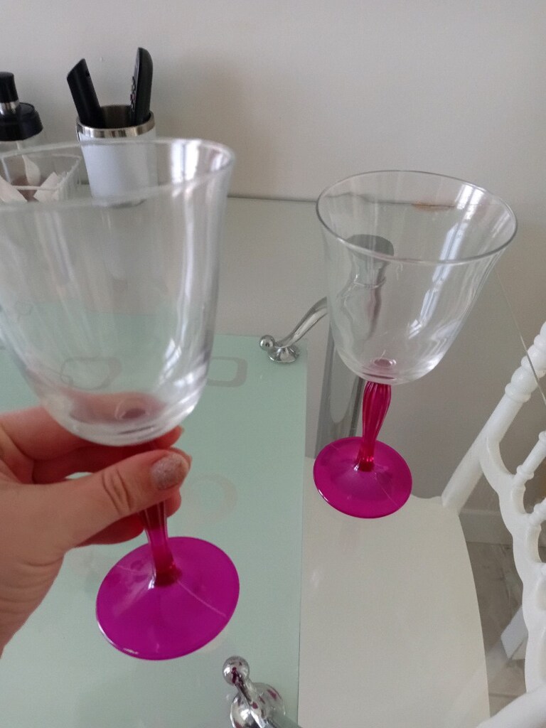2 Adet Büyük Kadeh Bardağı - 6
