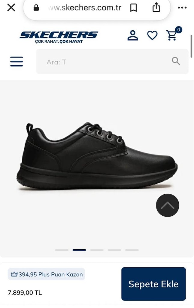 Skechers Delson Antigo sıfır Siyah renk 42,5 no erkek günlük Ayakkabı — görsel 4/4