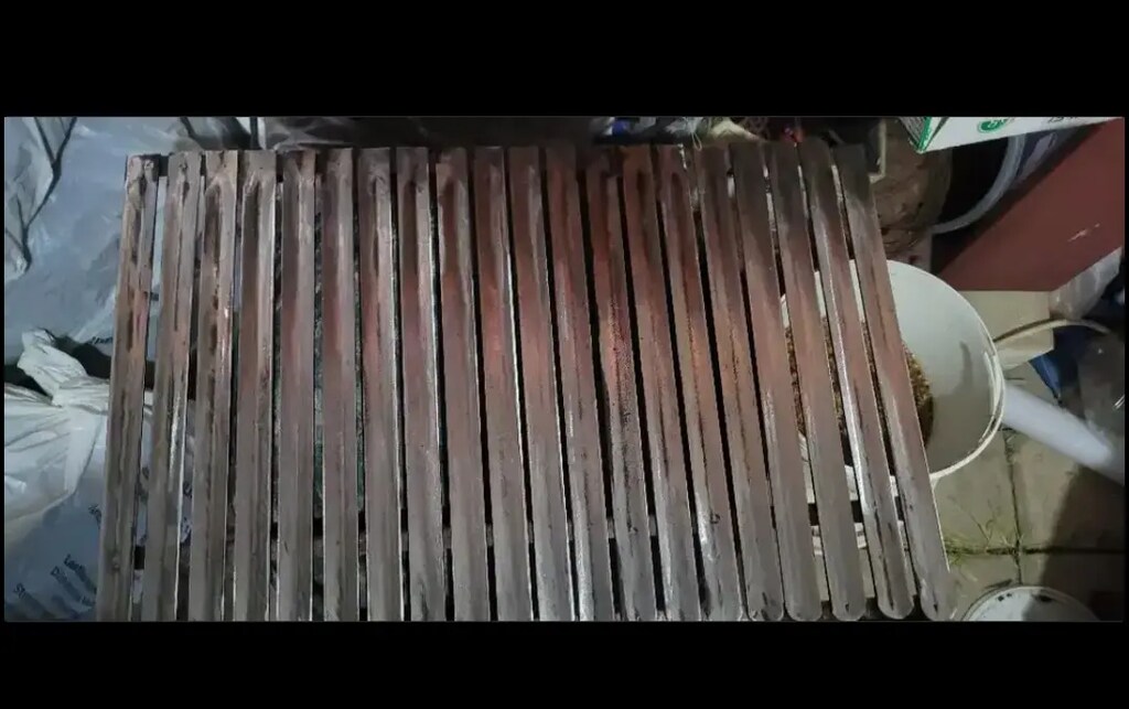 Köfteci ızgarası mangal 40×60 metal oluklu 4mm kalın - 2