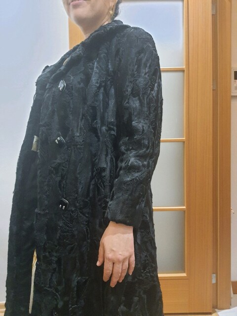 Siyah Kürk Manto