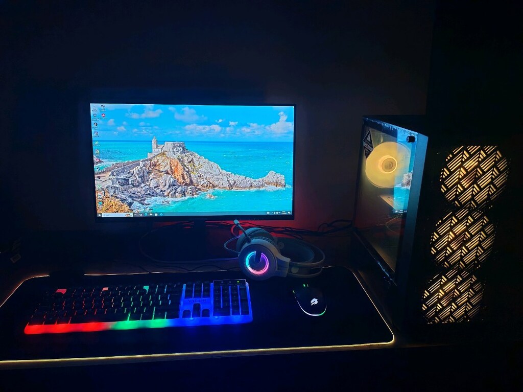 ADRESE TESLİM / 165 HZ FULL SET HER OYUNU OYNATAN BİLGİSAYAR SETİ - 5