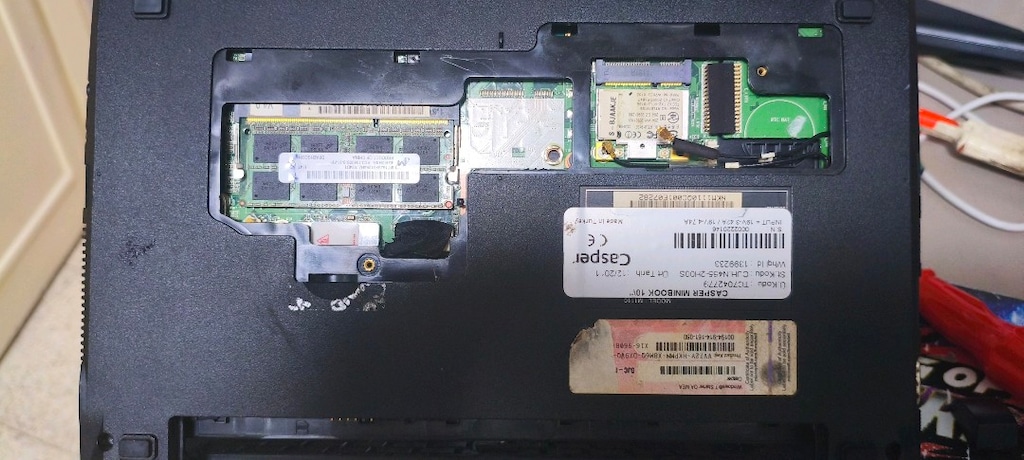 ARİZALİ CASPER.MİNİBOKK..İNTEL..4GB RAM_500 GB HDD_10.1 EKRAN. - 6