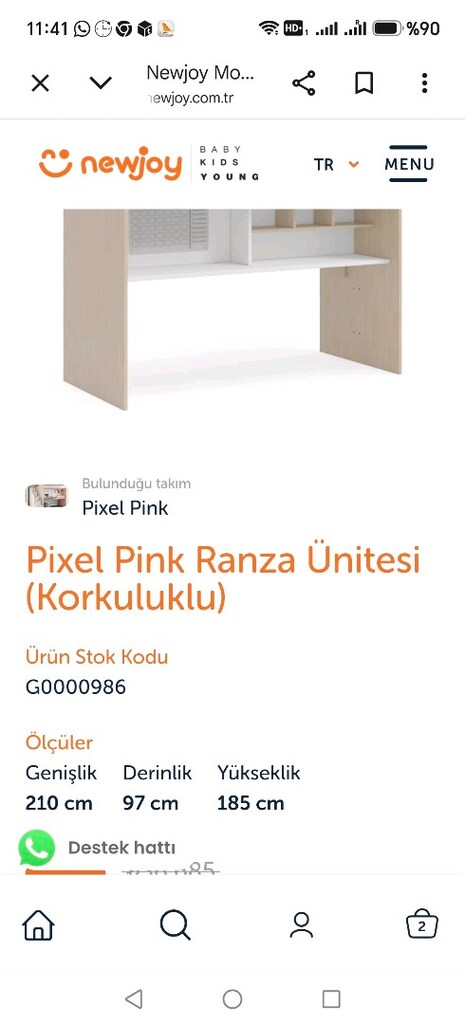 newjoy sıfır ayarında ranza - 2