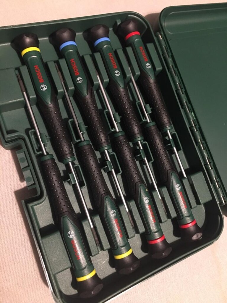 Bosch hassas tornavida seti sekiz parça saklama kutu - 8