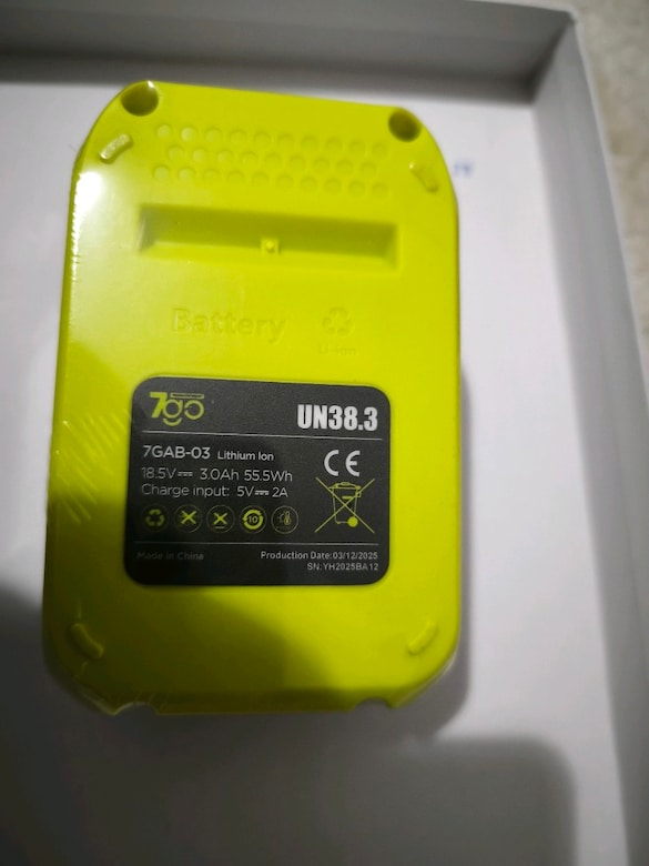 7GO Yedek Batarya 18.5V 3.0Ah Li-ion – 55.5Wh UPS ŞARJLI - 4
