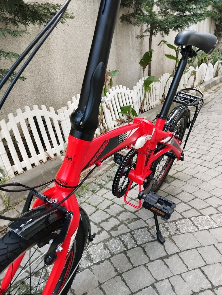 SIFIR GİBİ MOSSO MARİNE 20 7V Katlanır Bisiklet - 12