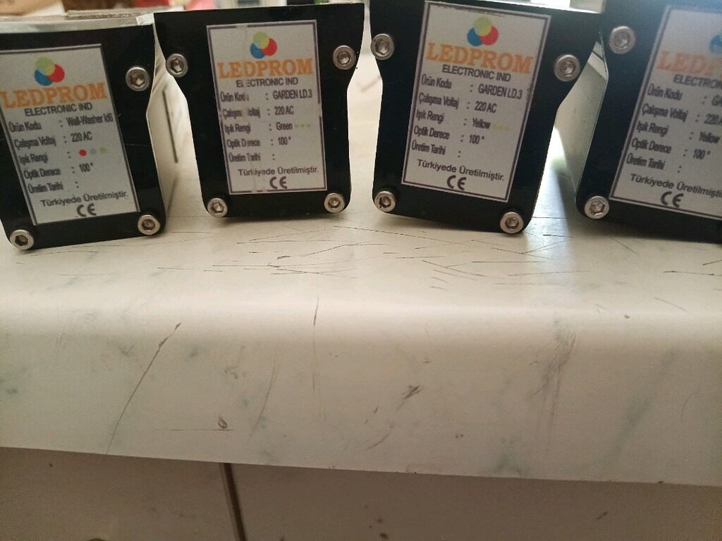 3 watt bahçe,bina önü LED spot alüminyumdan üretilmiştir - 7