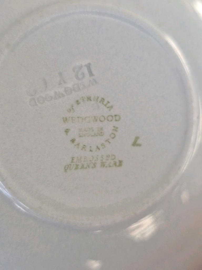 Antika Wedgwood Damgalı 3 Adet - 5