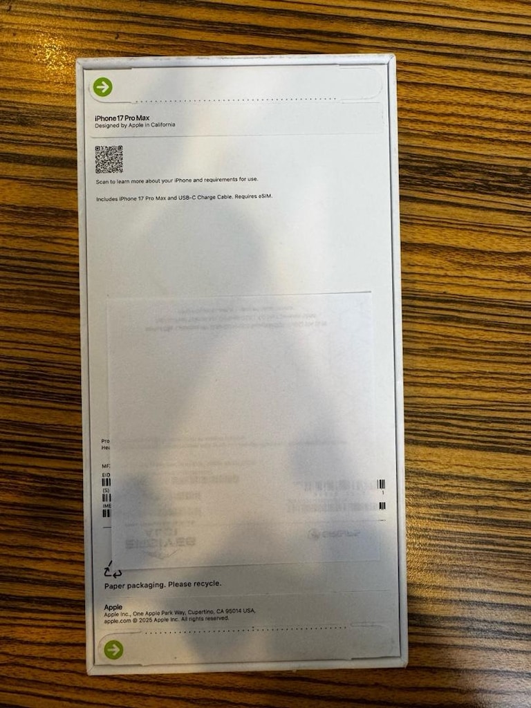 Iphone 17 Pro Max 256 GB sıfır kutusunda - 4