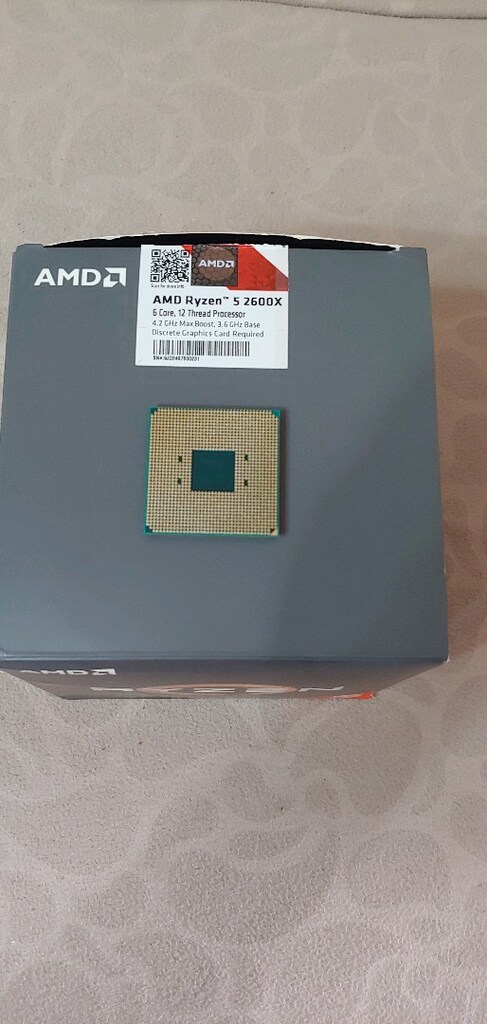 AMD AM4 RYZEN 2600X İŞLEMCİ - 5