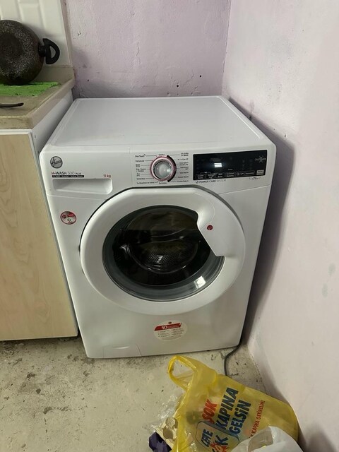 Hoover çamaşır makinesi 11kg yeni makine
