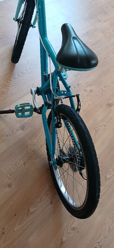 Btwin çocuk bisikleti 20 jant Decathlon YENİ GİBİ Ön Sepetli - 13