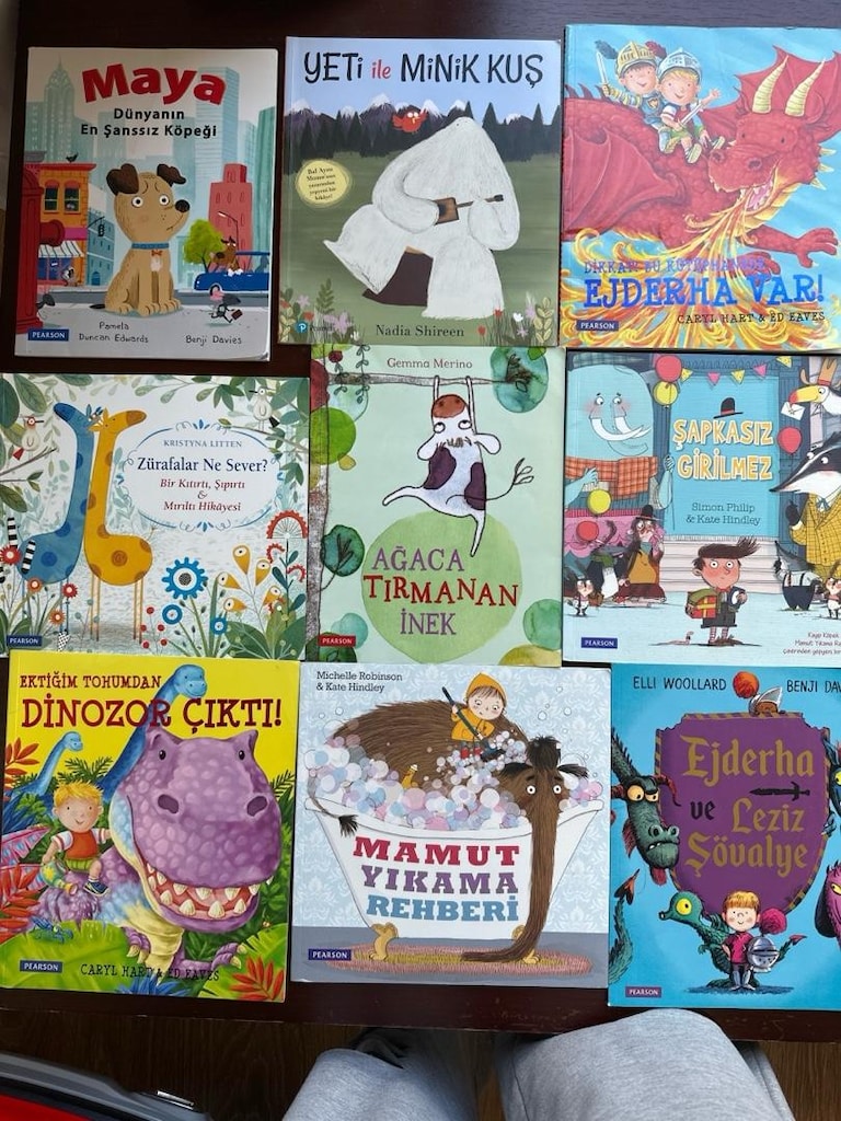 pearson yayinlari karisik kitap seti - 27 adet