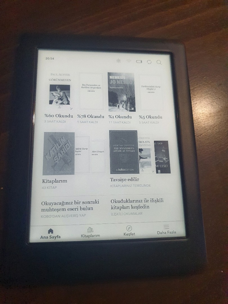 kobo rakuten e-kitap okuyucu - 6