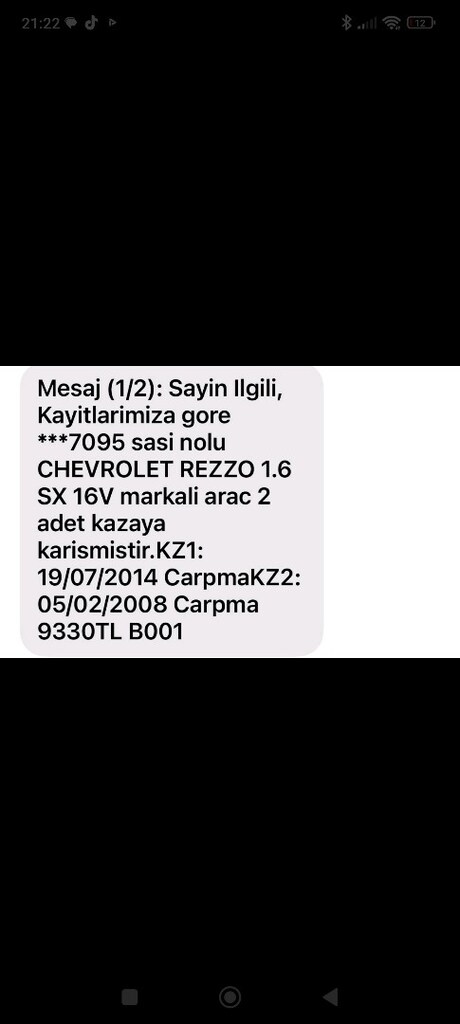 2005 Chevrolet Rezzo | Motor Sıfır Yapıldı | 4 Lastik Sıfır | vize sıf - 9