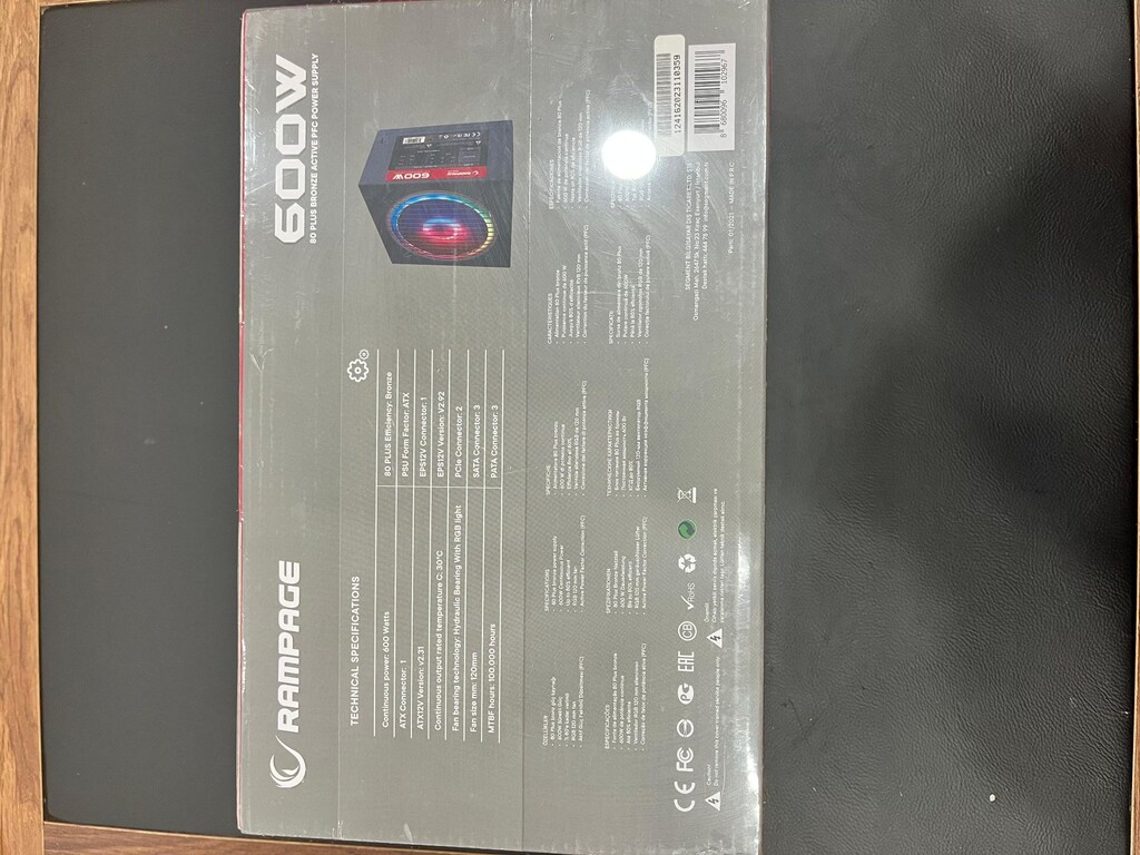 EFE BİLGİSAYAR VE GÜVENLİK SİSTEMLERİ!!!RAMPAGE 600W POWER SUPPLY!!! - 2