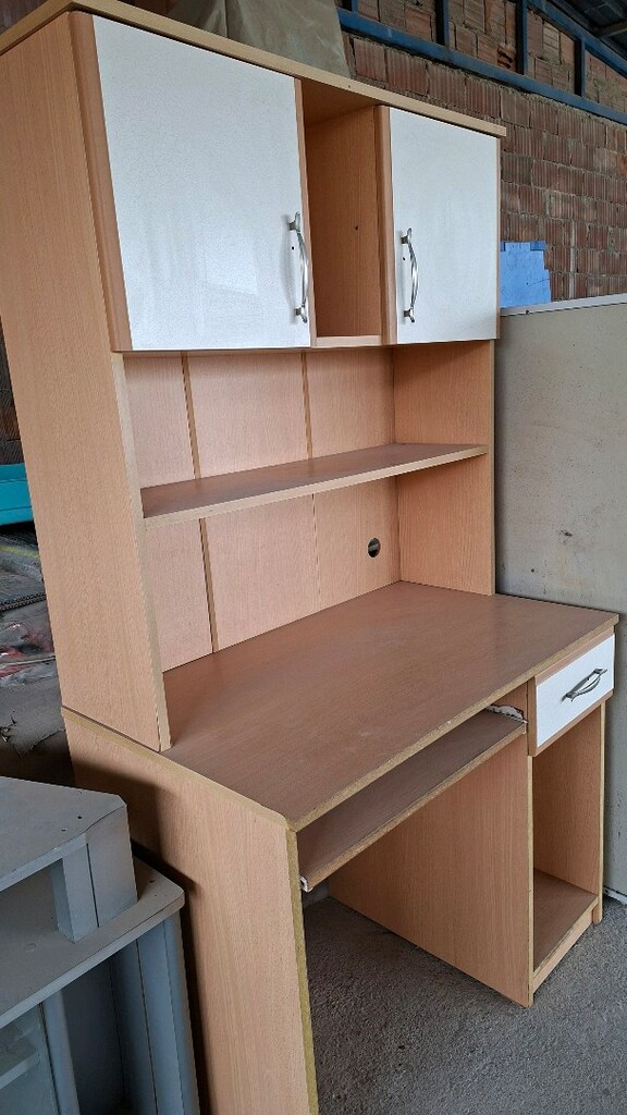 Kitaplıklı Çalışma Bilgisayar Masası - 5
