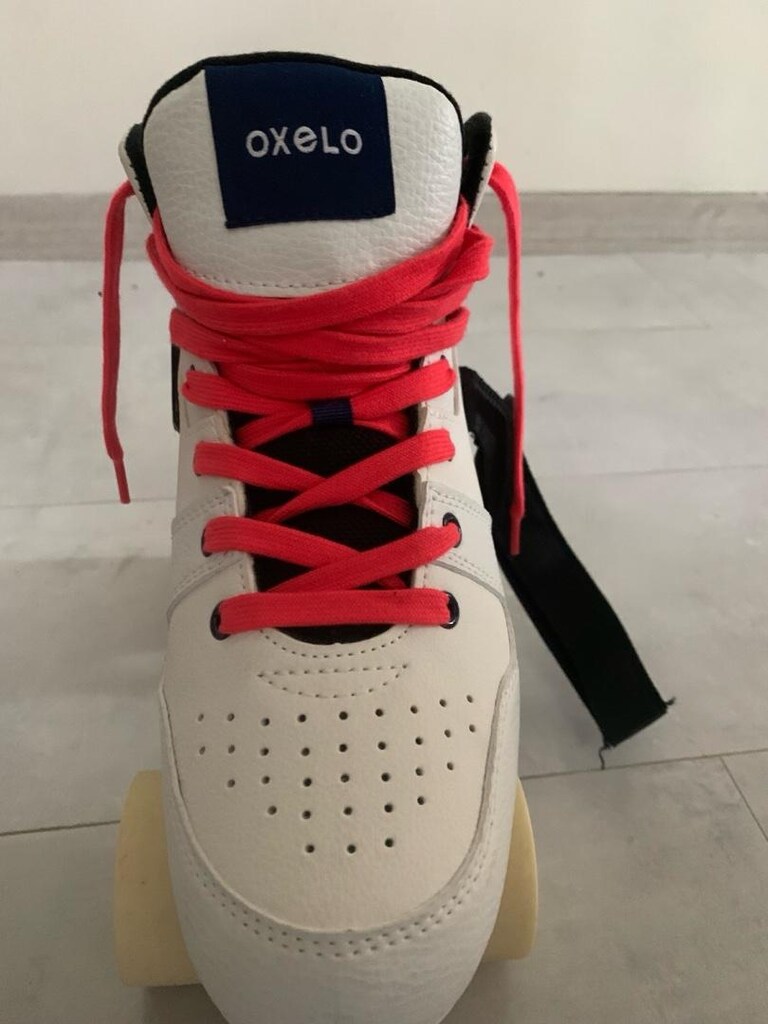 Oxelo 39 numara Beyaz Paten - 5