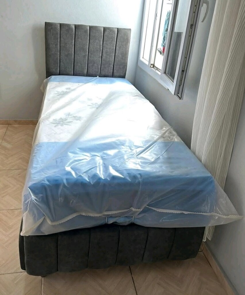 tek kişilik baza Başlık yatak takım sandıklı baza - 5