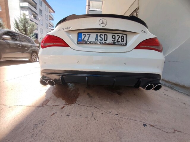 mercedes cla 117 kasa arka difrizör