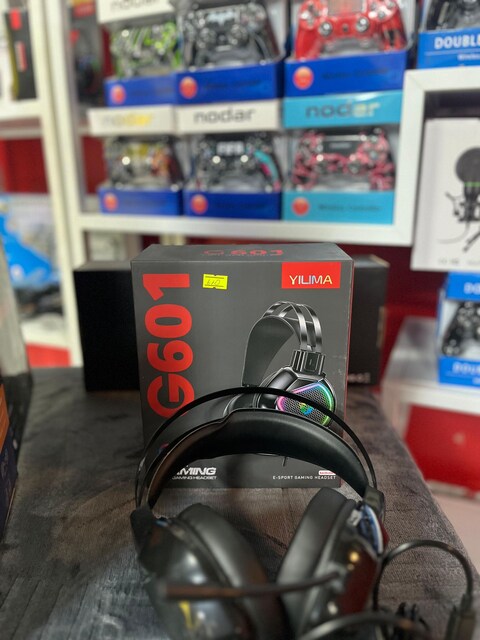 G601 RGB Gaming Oyuncu Kulaklığı – Mikrofonlu Kablolu Kulaklık