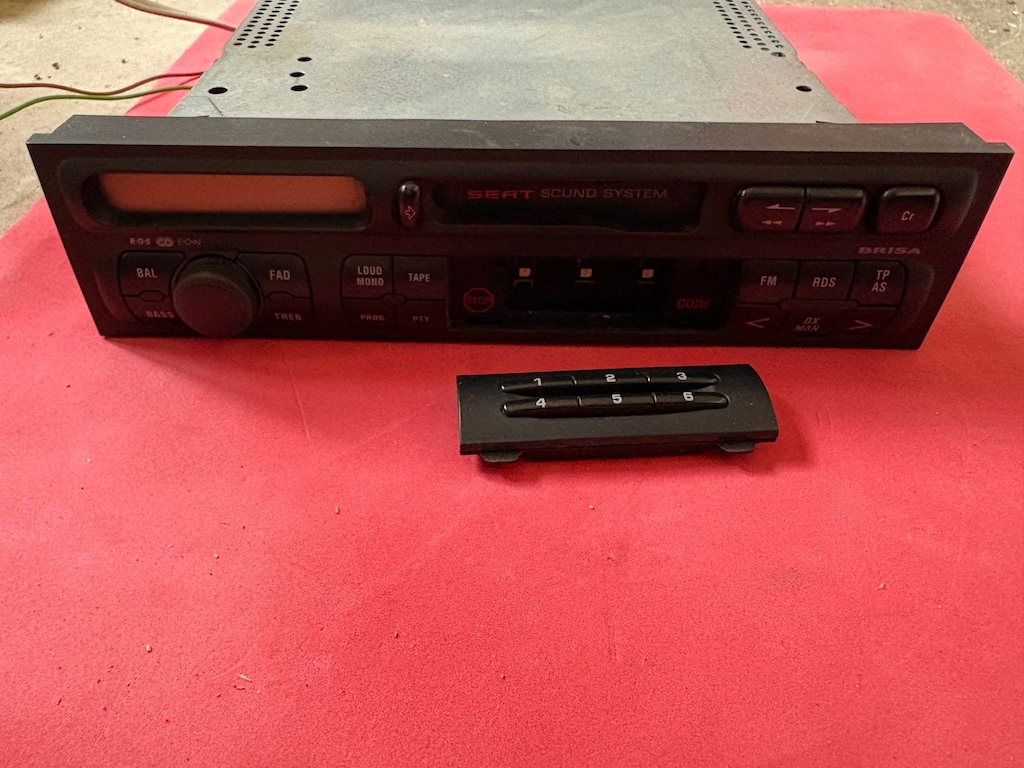 seat toledo leon kaset çalar orjinal - 10