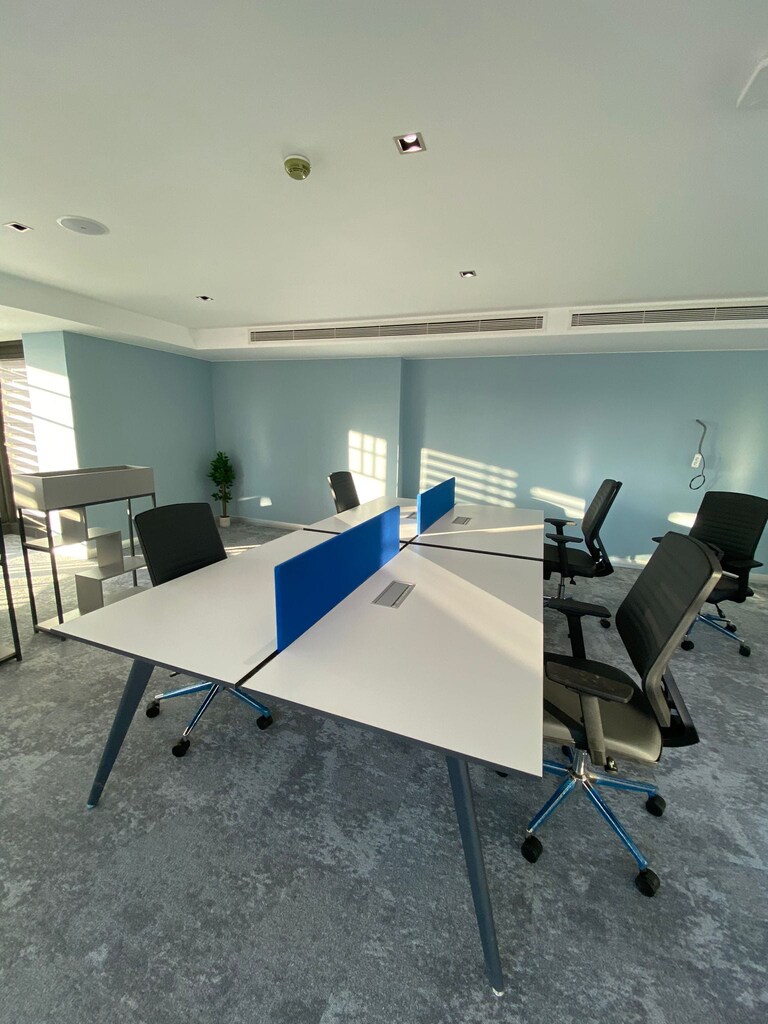 4'LÜ ETAJERLİ MASA / 4'LÜ EKİP MASASI / MORE OFİS - 12