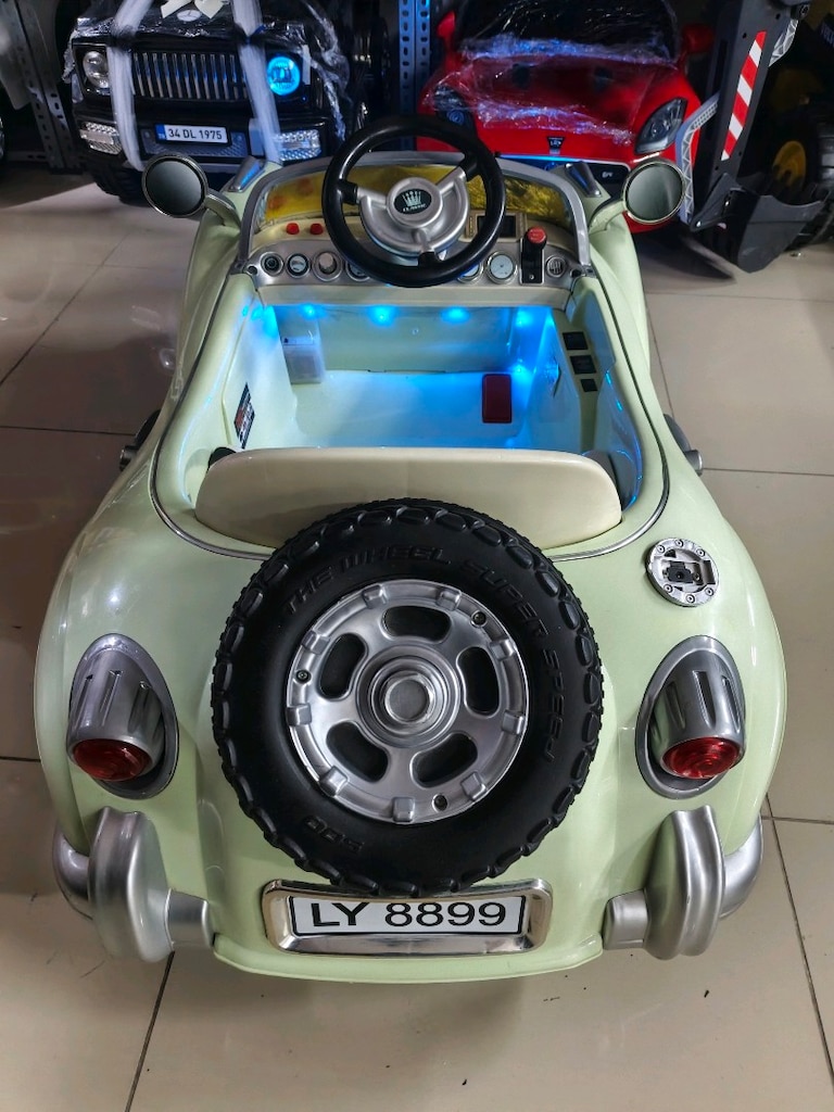 (AnkaCar çocuk oto galeri)12+12 2MOTOR LED IŞIKLI AKÜLÜ ARABA - 3
