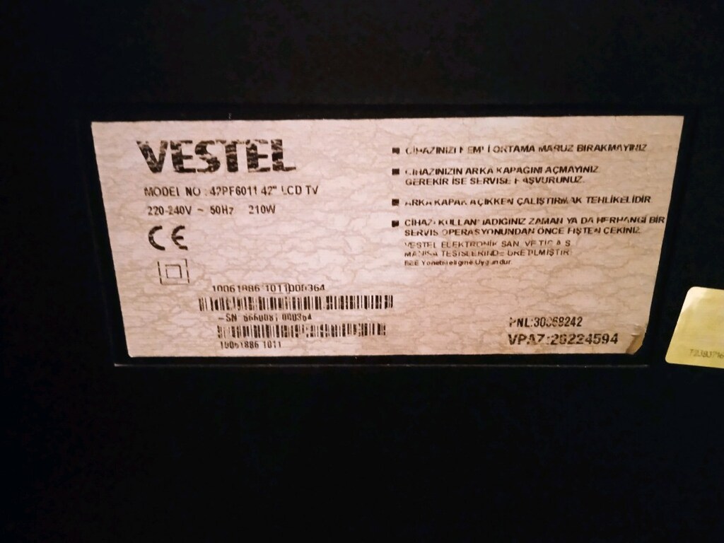 Vestel tv - 2