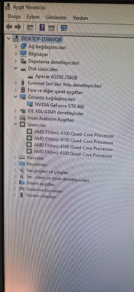 AMD FX 4 ÇEKİRDEK 8 RAM GTX 460 EKRAN KARTI BİLGİSAYAR KASASI - 4