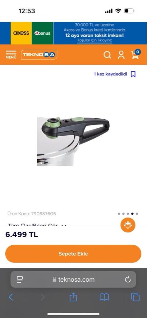 Tefal düdüklü tencere - 3