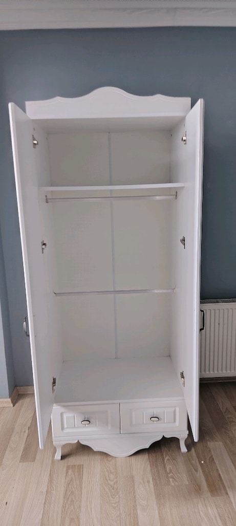 2 Kapaklı Dolap Beyaz Renk Deformesi yok - 3