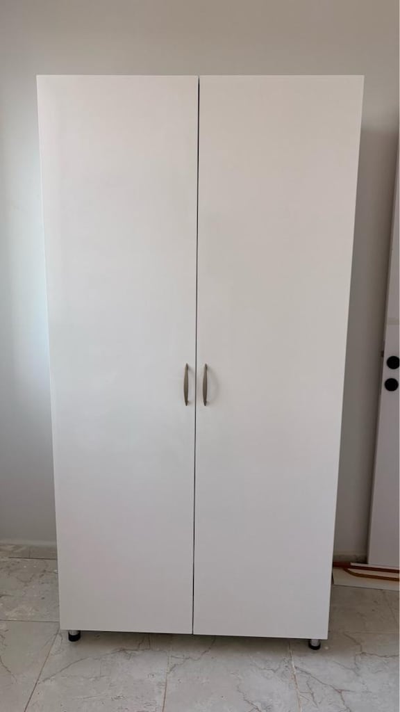 Yatak dolabı mdf sıfır iki tane ister ayrı ister bir satılık - 8