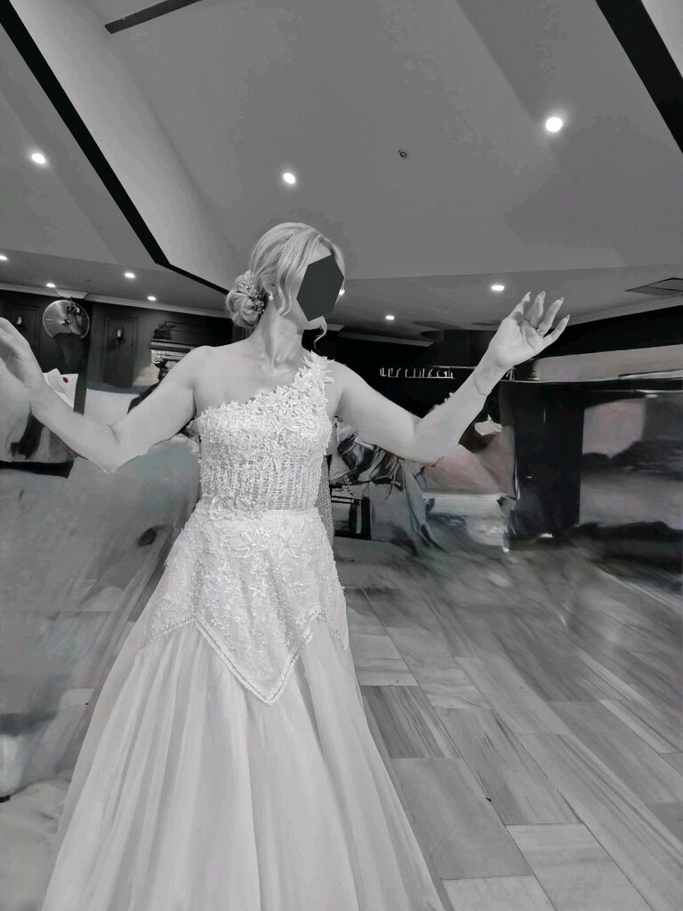 Gelinlik birkez giyildi kuru temizleme yapıldı beden 36-38 temizdir. - 7