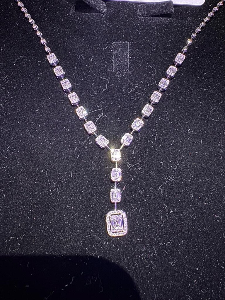 Zen Baget Pırlanta Gerdanlık 1,85ct - 3