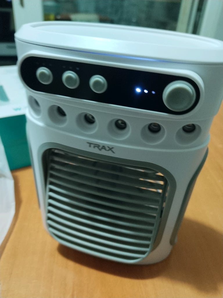 YENİ KUTUSUNDA TRAX - W 301B - MARKA VE MODEL NUMARALI BUHARLI FAN - 7