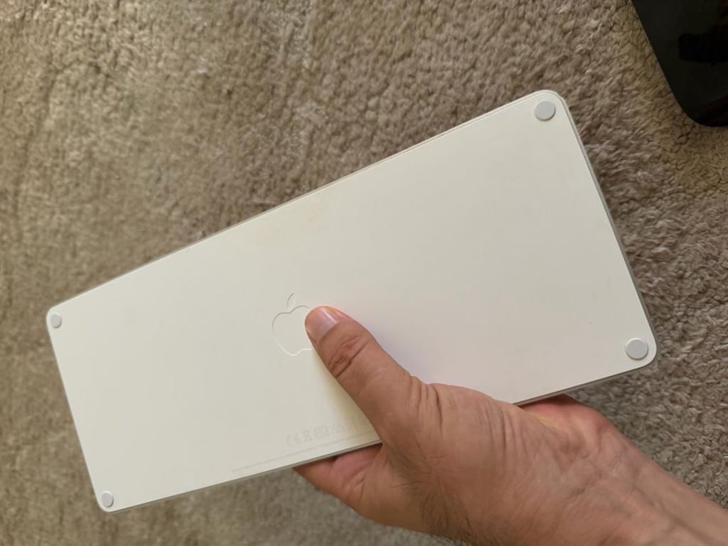 Apple Touch ID klavye ve siyah mouse - 6