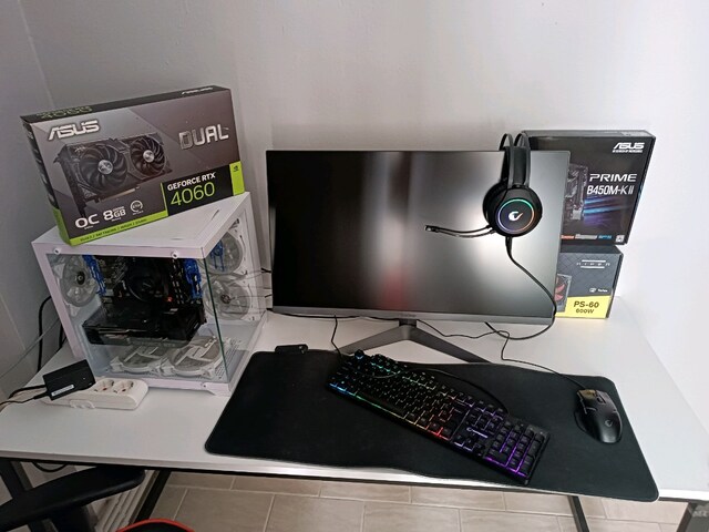RTX 4060 Ryzen 5 5500 Gaming Set | LG UltraGear 180Hz Monitör Dahil