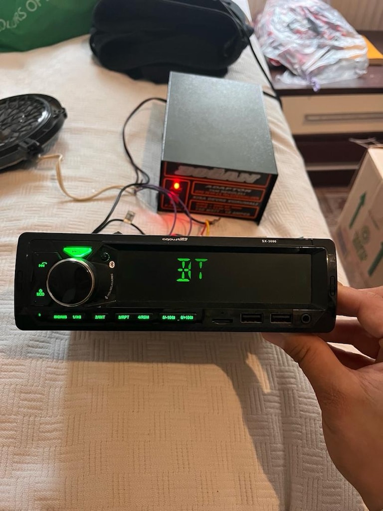 renk değiştiren bt çift anfi çıkışlı oto teyp - 4