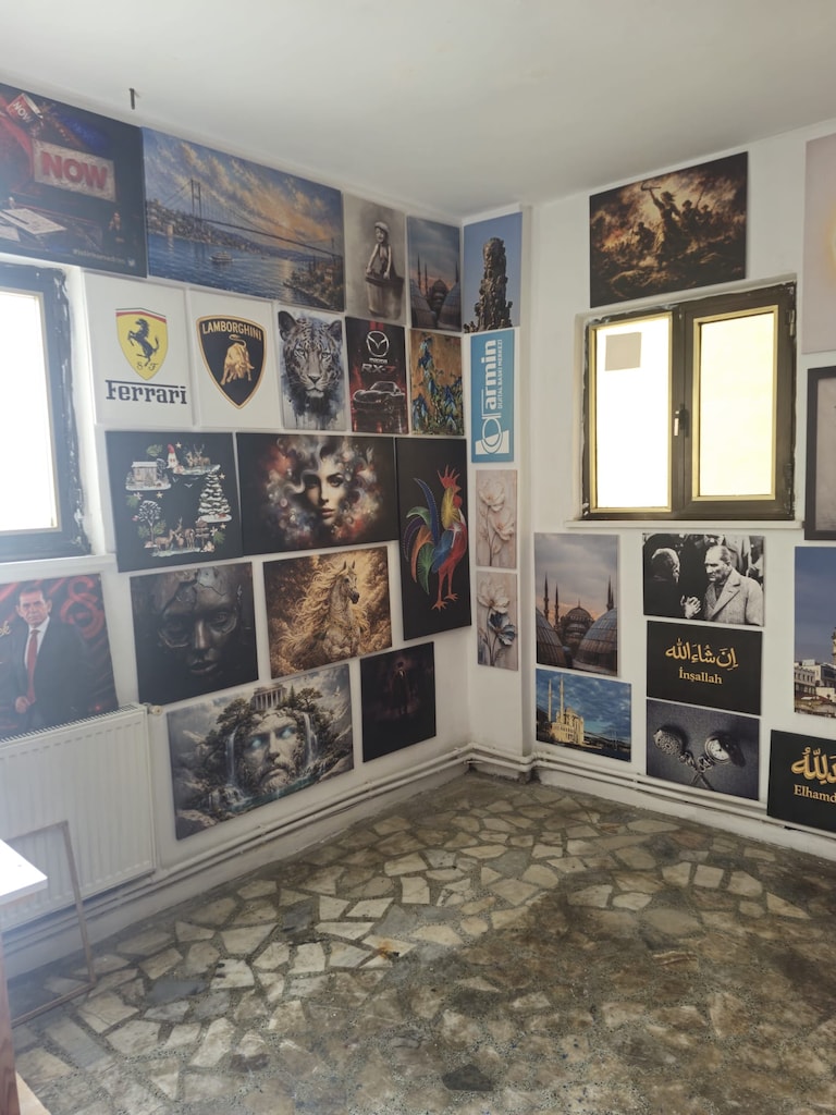 3D 3BOYUTLU KABARTMALI YAĞLI BOYA DOKULU NAKIŞ GÖRÜNÜMLÜ TABLOLAR - 11