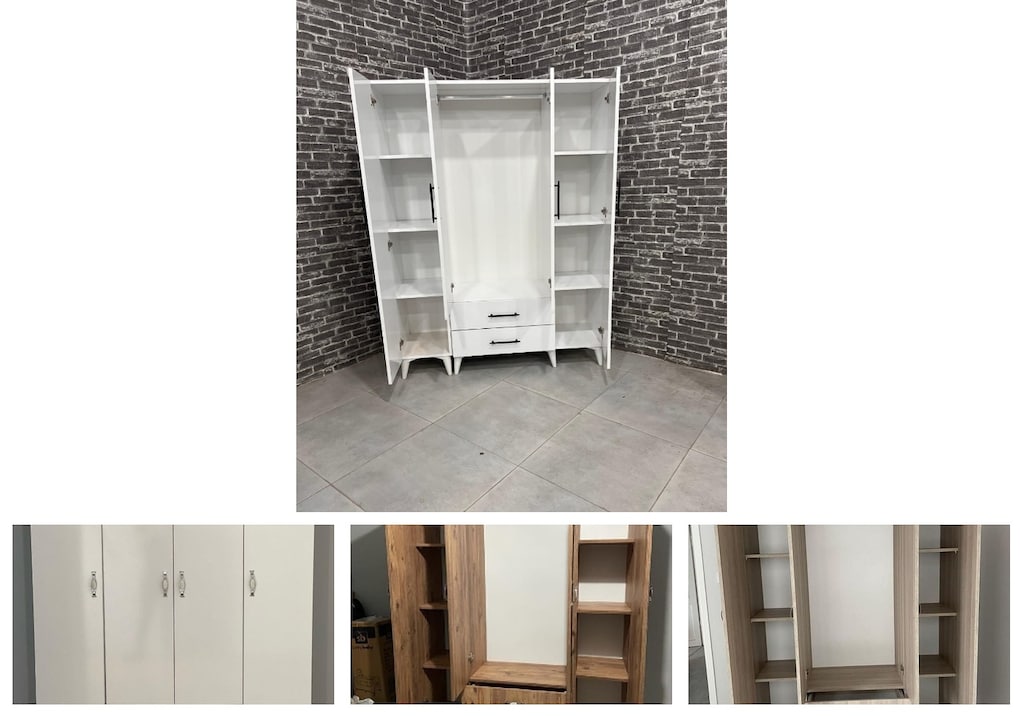 4 kapaklı elbise dolabı jvtnkhmufc - 4