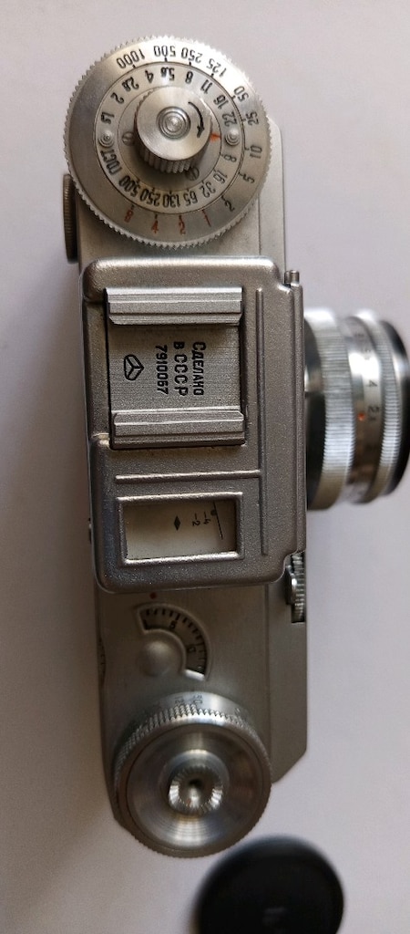 Sovyet 1979 yılı Kiev-4M fotoğraf makinesi - 2