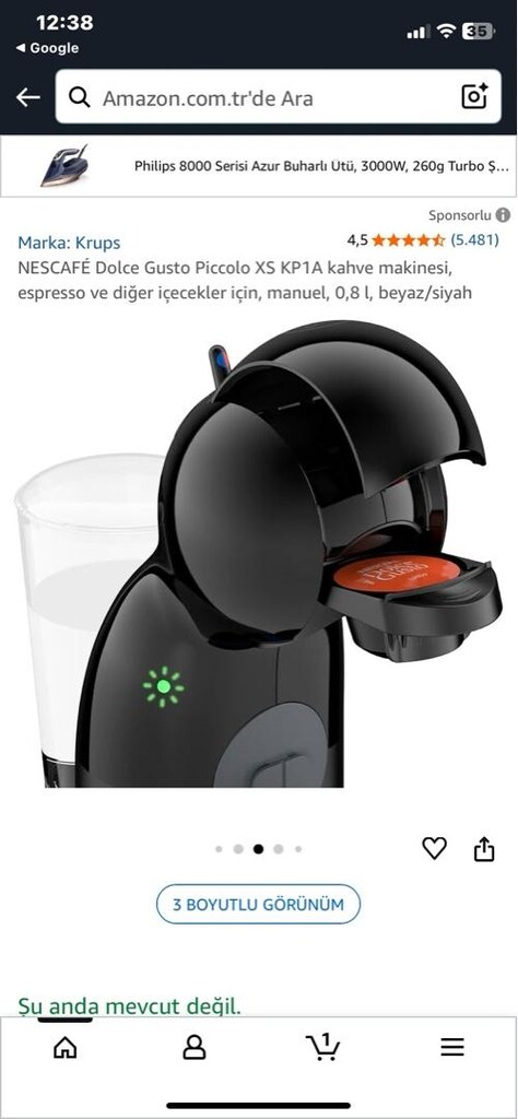 Nescafe krups kahve makinesi - 5