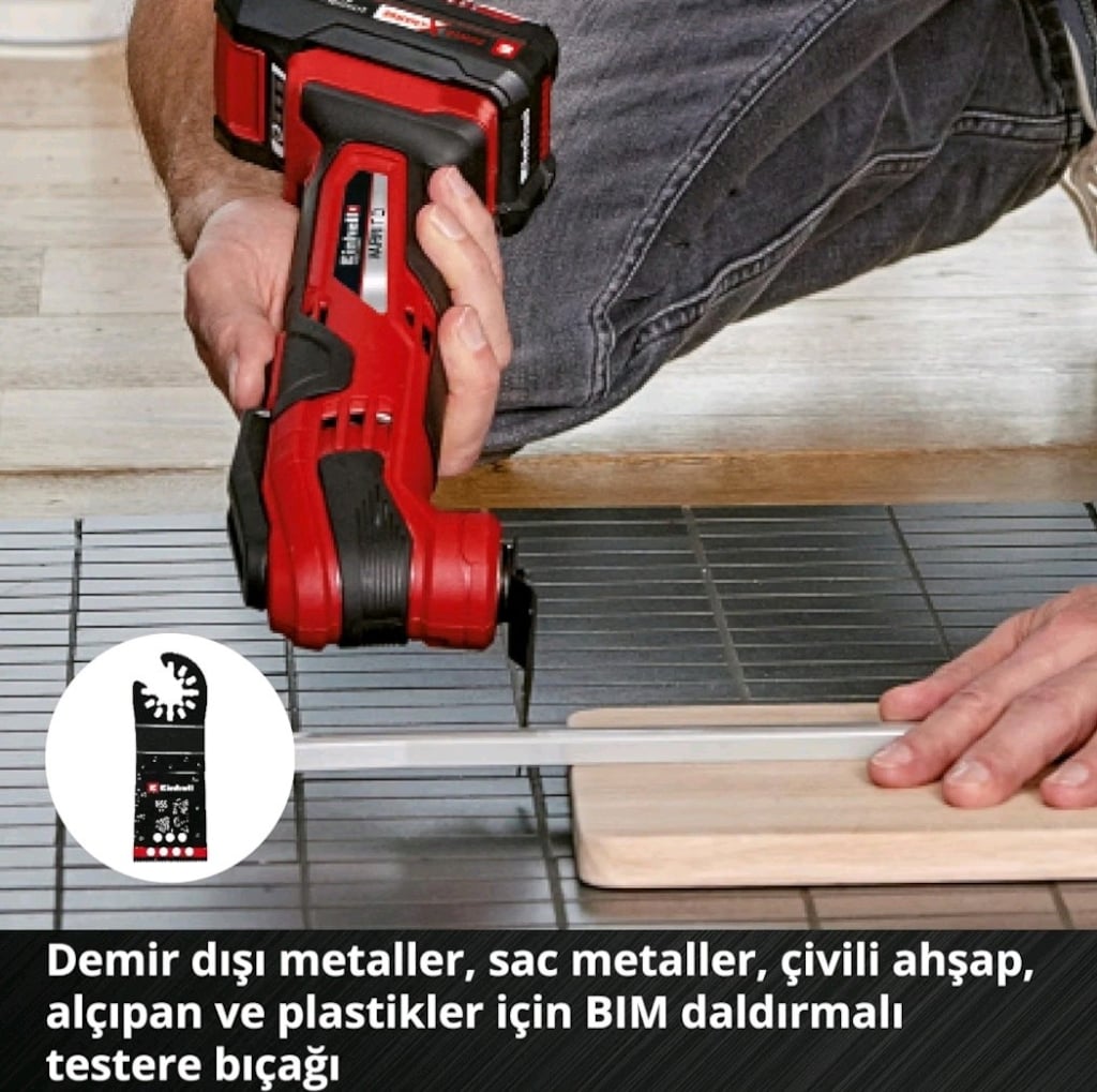 EİNHELL VARRİTO RASPALAMA ALETİ VE 6 PARÇA UÇ SETİ - 14