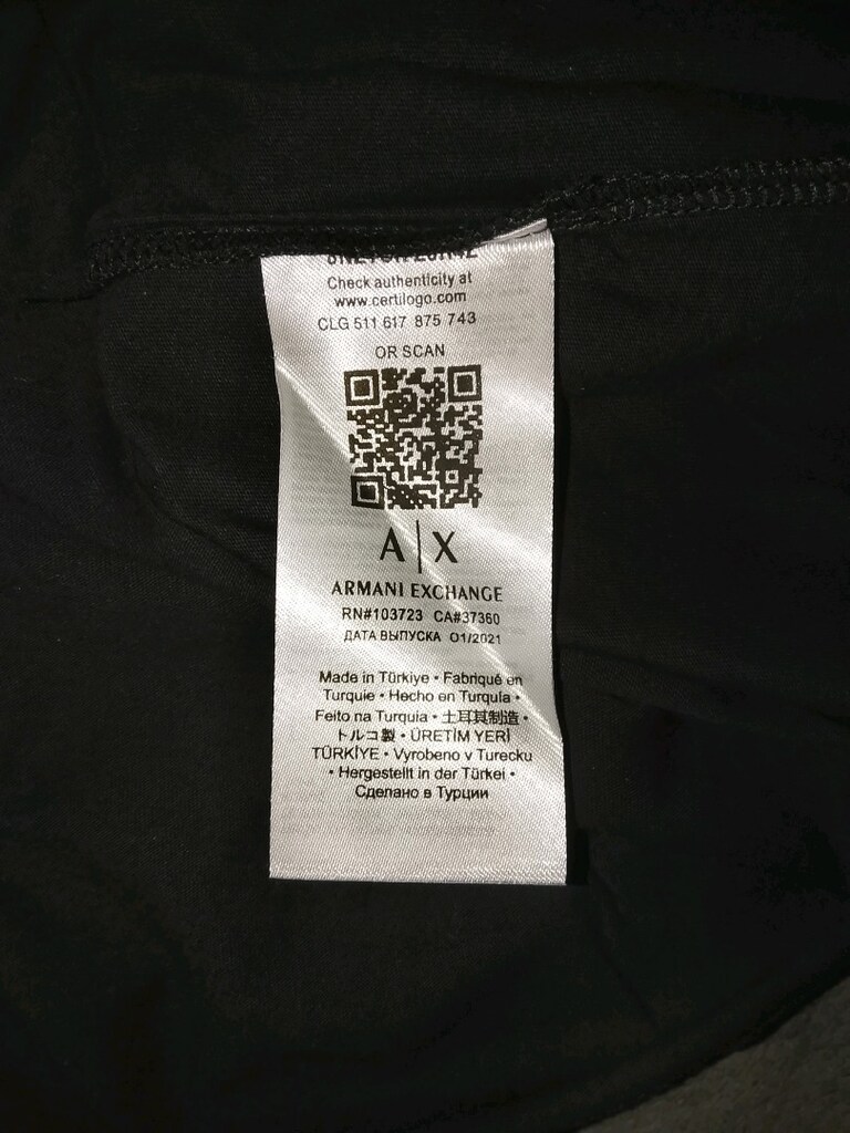 Armani Exchange T-shirt — görsel 8/8